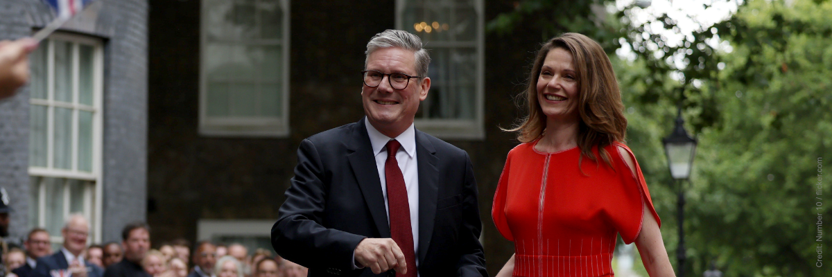 Prime Minister Sir Keir Starmer arrives at 10 Downing Street